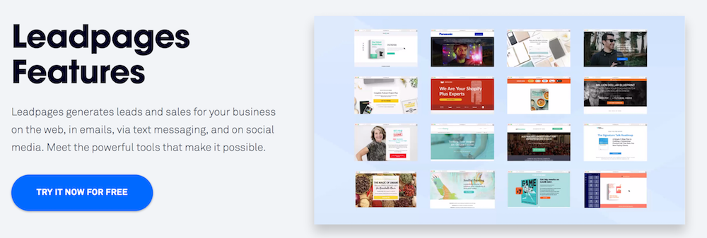 LeadPages Features