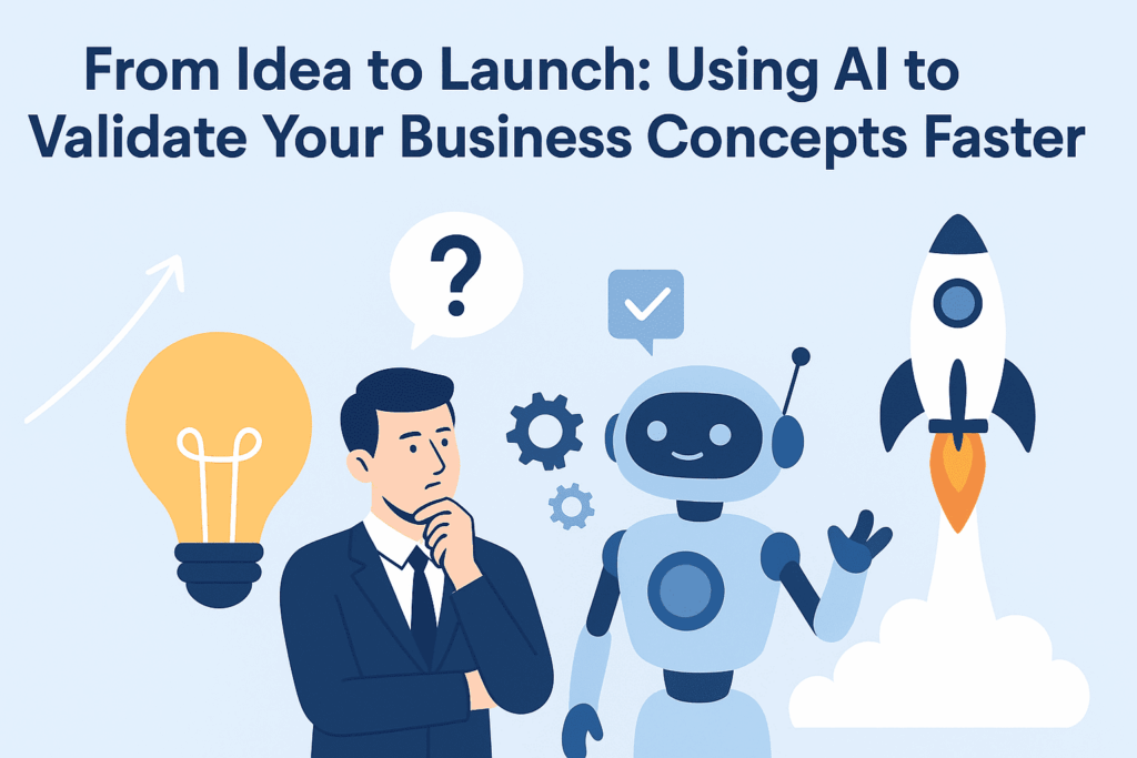 From Idea to Launch: Using AI to Validate Your Business Concepts Faster
