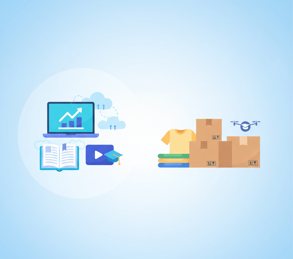 Why Selling Digital Products Is Better Than Selling Physical Products